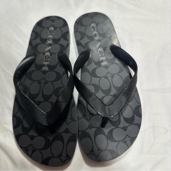 Coach Women’s Flip Flop Sandals - Picture 2 of 5